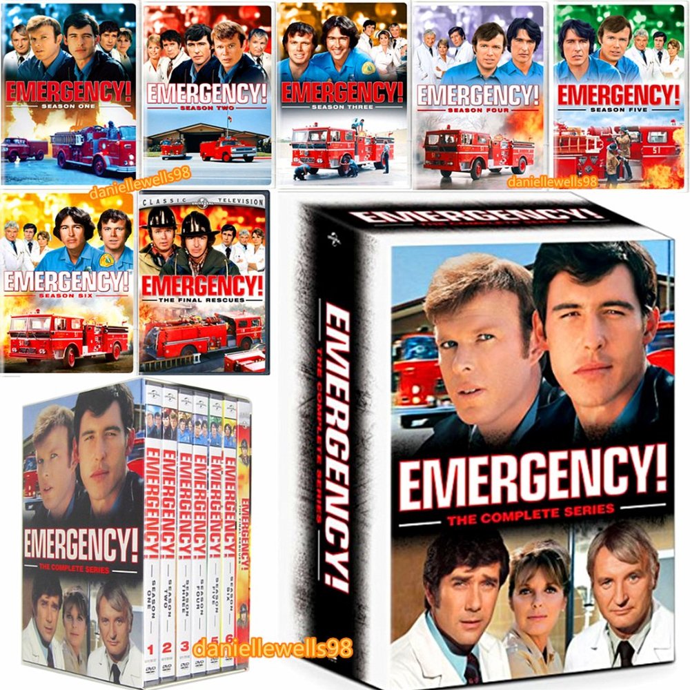 Emergency Complete TV Series DVD Seasons 1-7 DVD